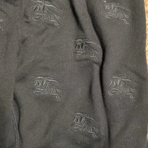 Burberry Embroidered Sweatpants